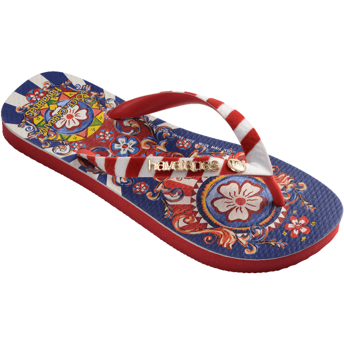 Chinelo Havaianas Dolce&Gabbana Carretto Siciliano