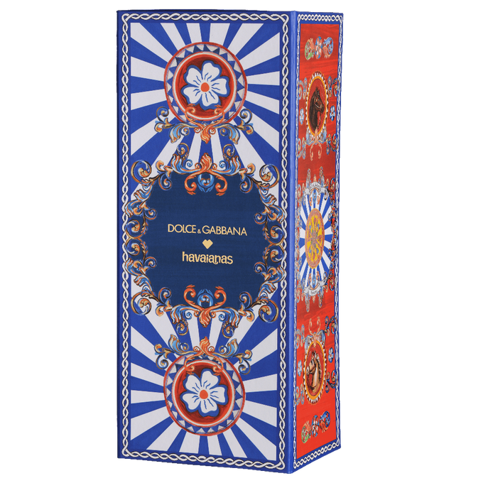 Chinelo Havaianas Dolce&Gabbana Carretto Siciliano