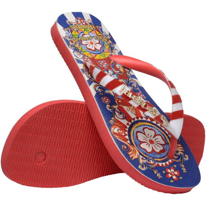 Chinelo Havaianas Dolce&Gabbana Carretto Siciliano