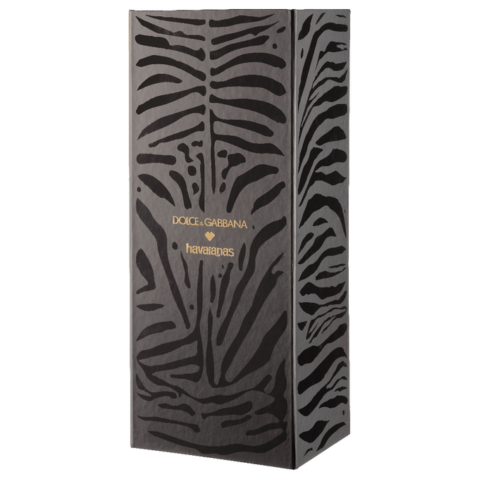 Chinelo Havaianas Dolce&Gabbana Zebra